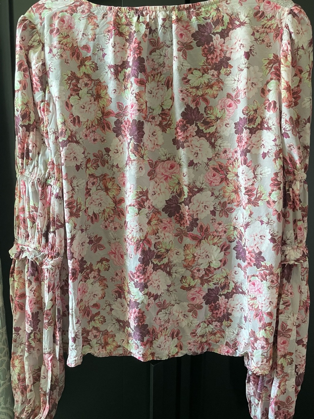 For Love & Lemons Beautiful Boho Eclipse Blouse in Country Floral - Picture 5 of 8